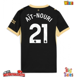 Manchester City Rayan Ait-Nouri #21 Replica Away Stadium Shirt for Women 2026-27 Short Sleeve